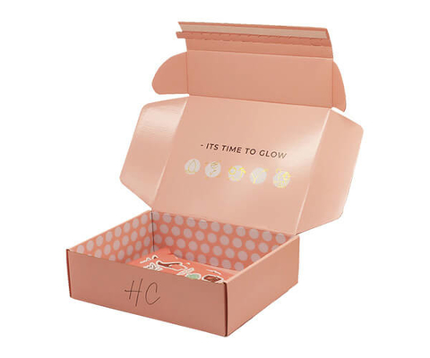Pantone Color Mailer Shipping Box Gloss Matt Lamination Έγχρωμα Mailer Boxes