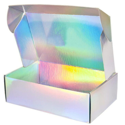Laser Custom Mailer Shipping Box CMYK Color Card Board Boxes