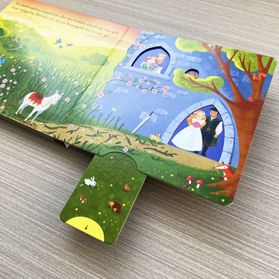 Εκτύπωση αναδυόμενων βιβλίων ODM ODM Early Educational Kids Book Printing Book Slide For Kids
