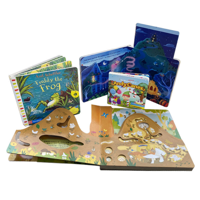 Εκτύπωση αναδυόμενων βιβλίων ODM ODM Early Educational Kids Book Printing Book Slide For Kids