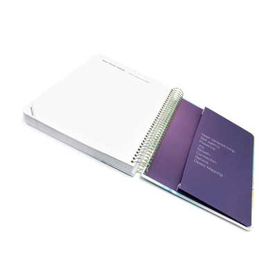 Γυναικείο σημειωματάριο δώρου SGS A4 Spiral Printing Notebook