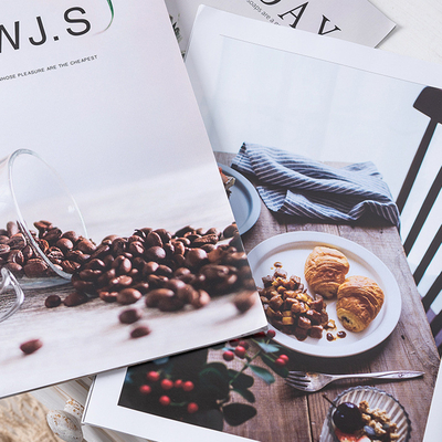 Glossy Matte Lamination Catalog Printing Magazine Full Color Custom Booklet OEM