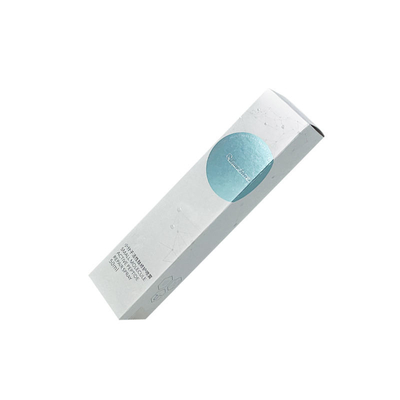 Λευκά πτυσσόμενα κουτιά από χαρτόνι OEM Spot UV Cosmetic Paper Box
