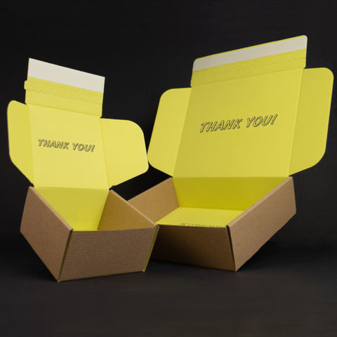 Pantone Color Mailer Shipping Box Gloss Matt Lamination Έγχρωμα Mailer Boxes
