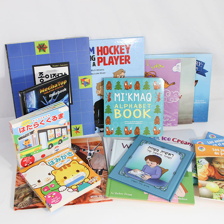 A3 A4 A5 A6 Customized Book Printing Coloring Board Εκτύπωση βιβλίων για παιδιά