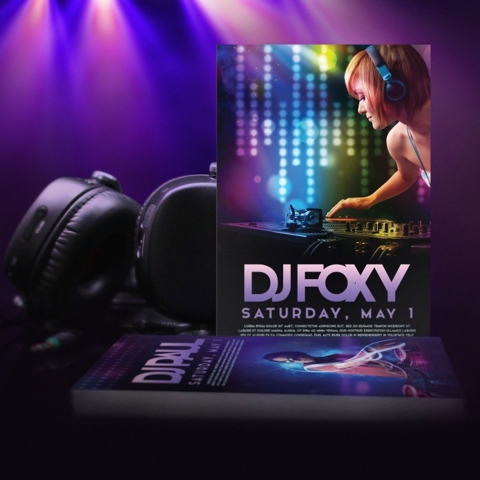 Μπροσούρα A3 To A6 Club Flyer Printing PMS Color Party Flyers Printing