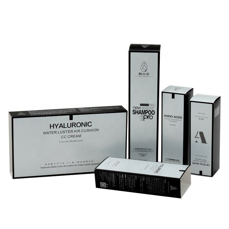 PMS Color Personalized Skin Care Box Καλλυντικό Πτυσσόμενο χαρτοκιβώτιο Συσκευασία